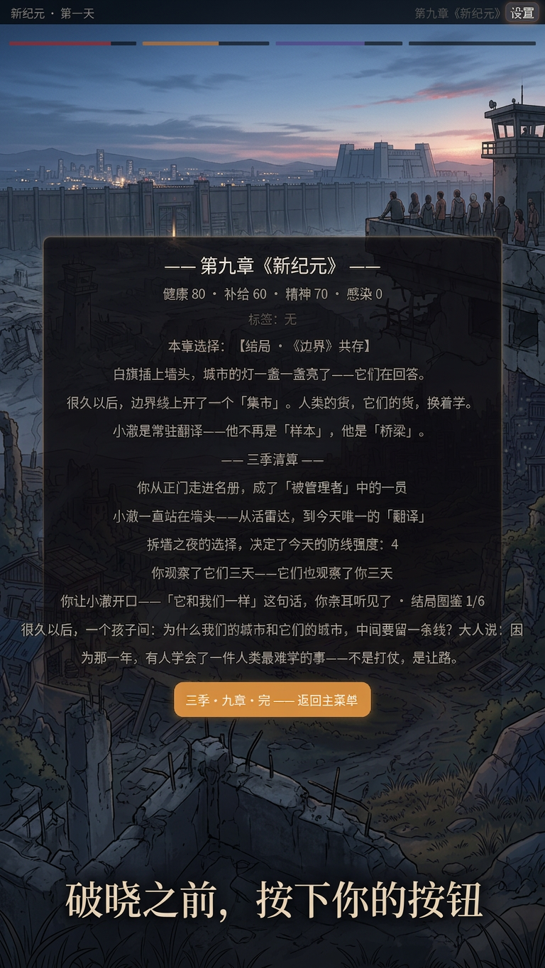 末世危机废土尸潮战斗画面