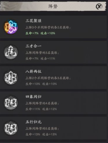 天命行者英雄招募与情缘组合提示
