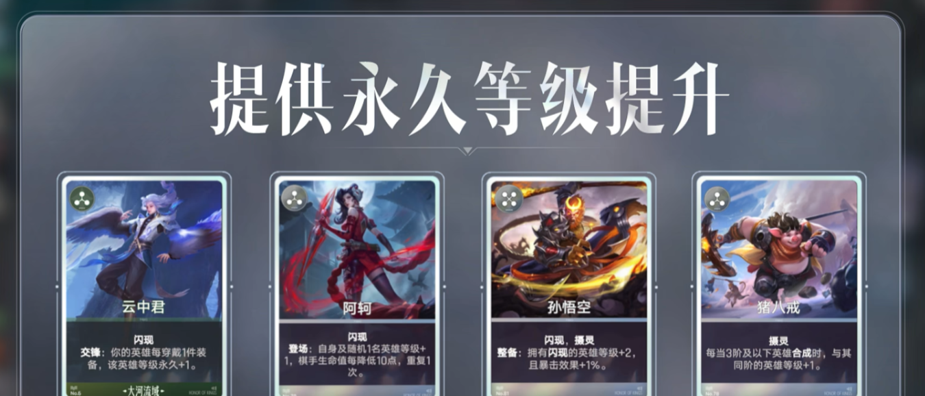 王者万象棋闪现流4级启动与拍卖选择