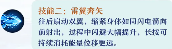 应龙雷翼奔矢冲刺位移表现图