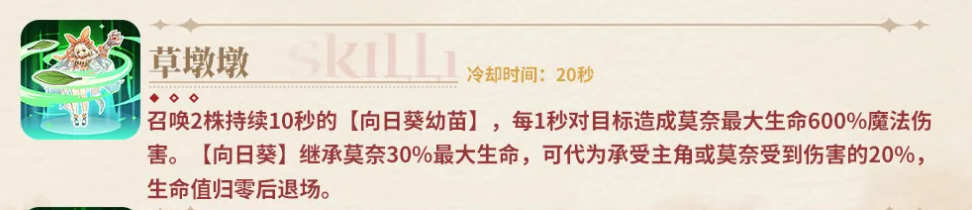 莫奈瓜子勇士技能机制