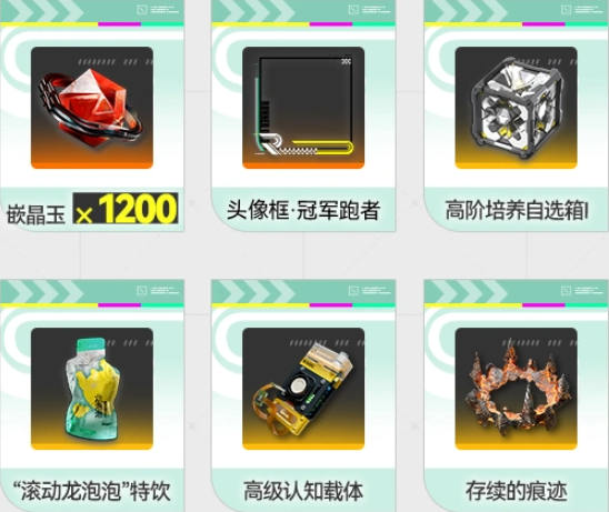 跑者运动会武陵城赛道奖励内容图