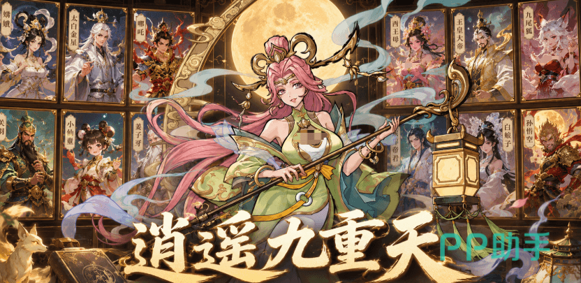 逍遥九重天家园采药炼丹炼器场景图