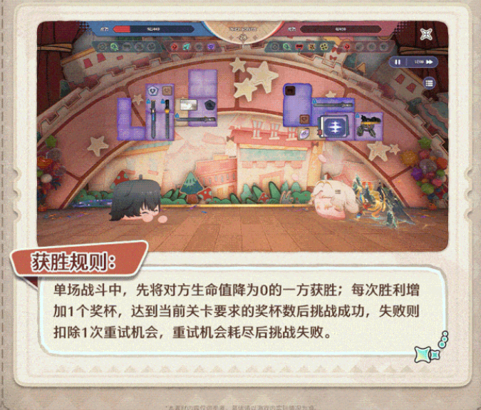 鸣潮团团勇者大乱斗战斗结算奖杯与重试机会截图