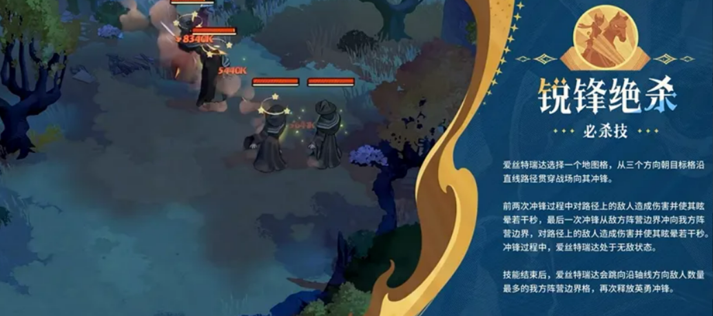 爱丝特瑞达锐锋绝杀技能机制图