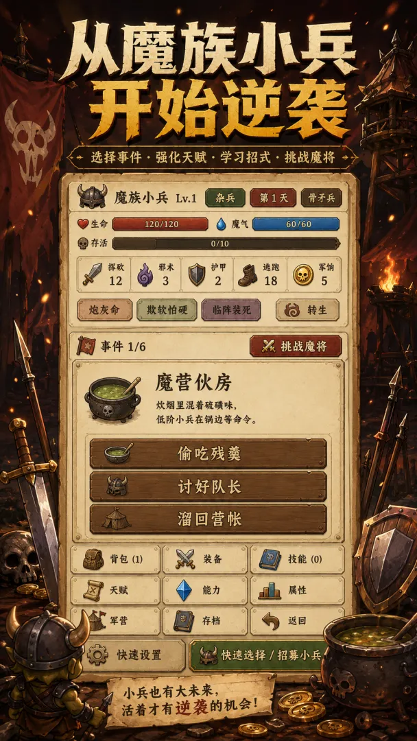炮灰生存手册反勇者视角前线场景