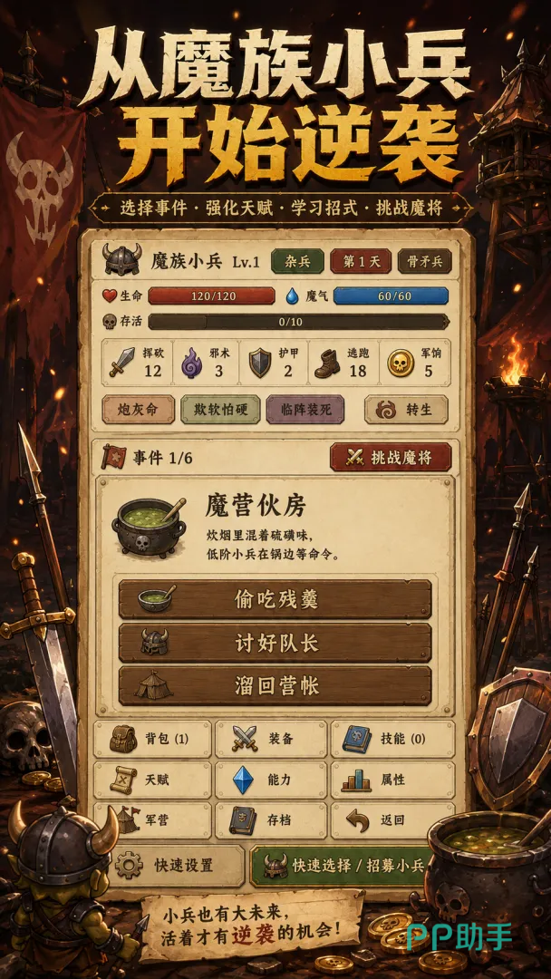 炮灰生存手册反勇者视角前线场景