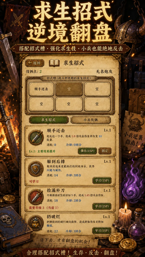 炮灰生存手册前线战斗场景截图