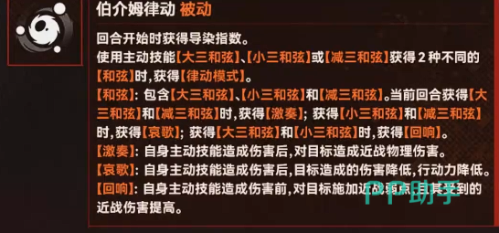 被动伯介姆律动效果图示
