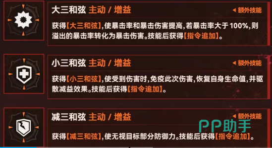大三大和弦小三和弦减三和弦差异图示