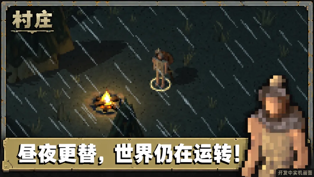 村庄手游地下墓穴与昼夜季节系统截图