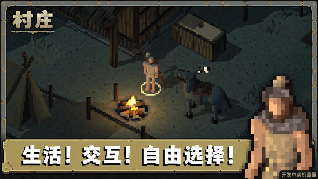 村庄手游驯化野马野牛坐骑及战斗状态截图