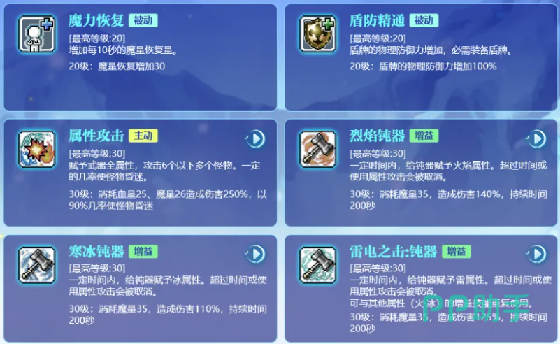 战士系职业改动说明图