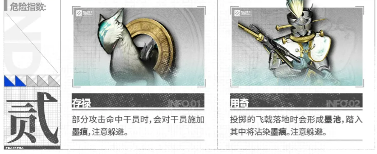 明日方舟终末地化物墨痕机制说明图