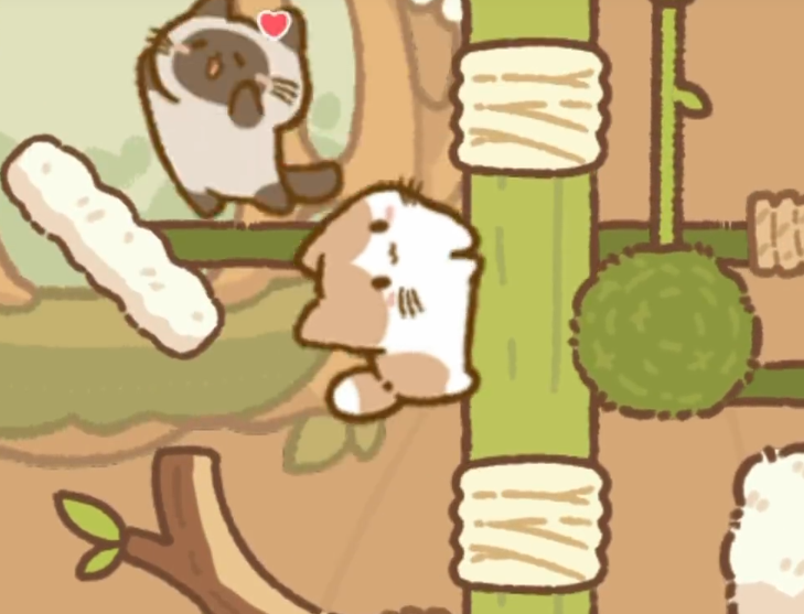 灵瑞集猫咪树屋猫咪养成场景截图