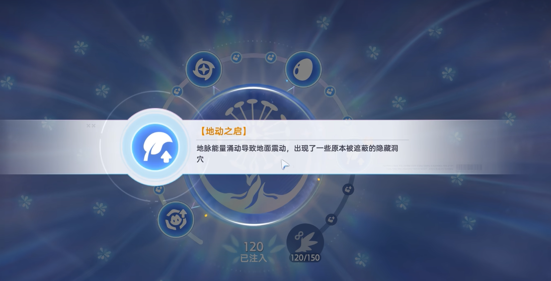 伊莫地脉晶簇与地脉树点位图