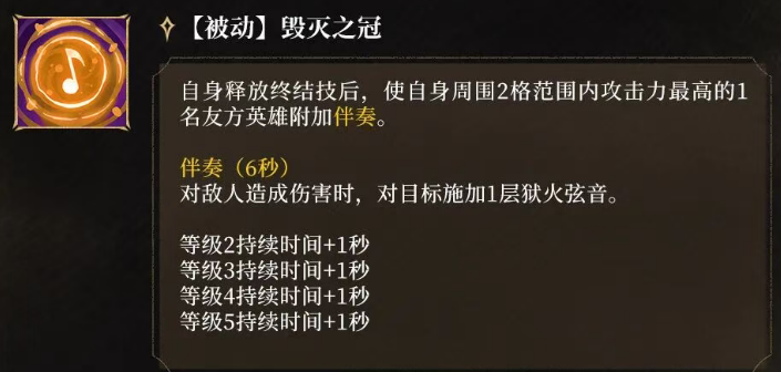 奥瑞利乌斯毁灭之冠伴奏效果说明