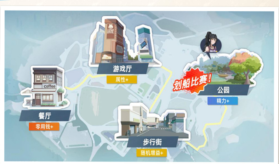 周末出行选择界面截图