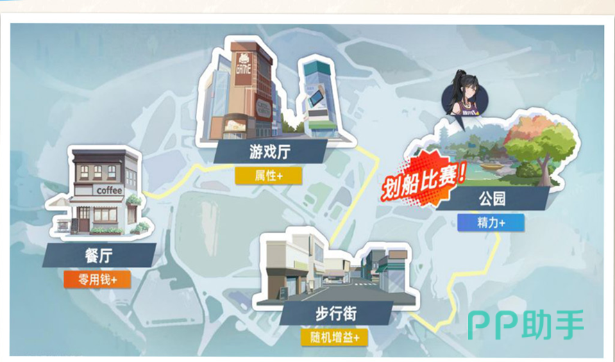 周末出行选择界面截图