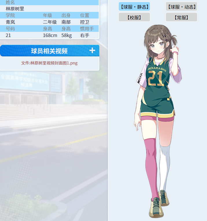 篮球少女飞跃巅峰林原树里防守能力说明