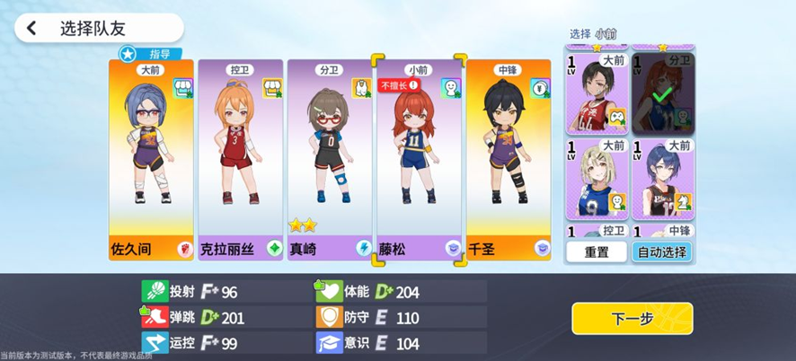 赛篮娘商店流推荐角色配置图