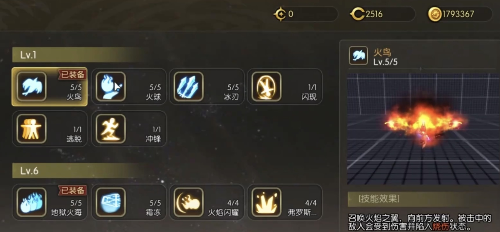 元素师技能覆盖与持续输出说明