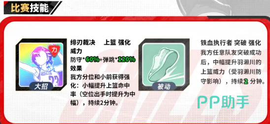 羽濑川凑绯刃裁决与铁血执行者技能说明