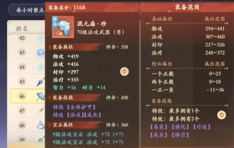 封神幻想世界尾速巫灵高速天师治疗法宝选择