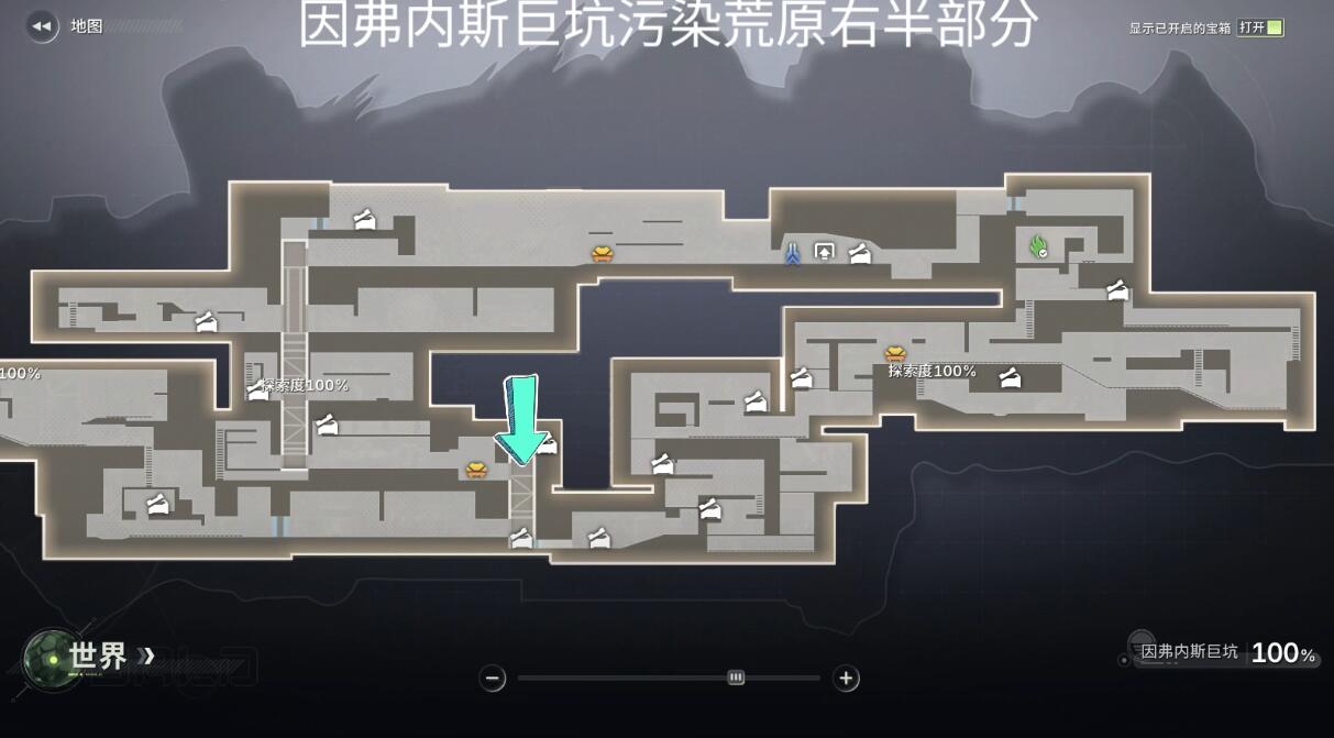 绿梦时空之声因弗内斯深坑隐藏通路示意图