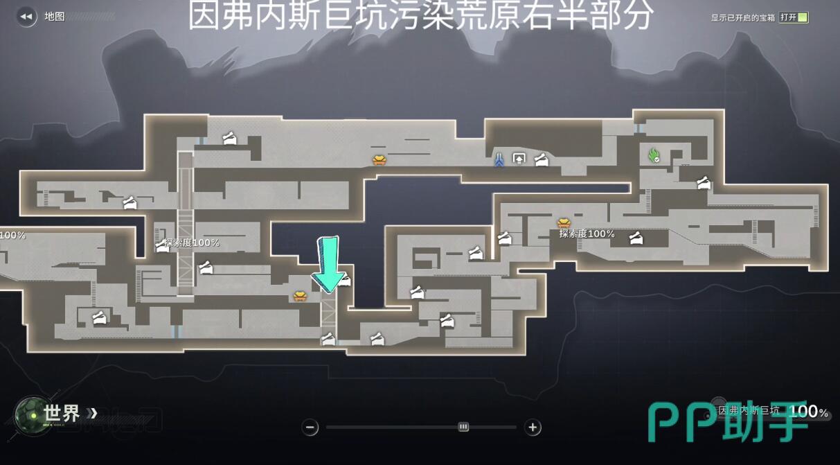 绿梦时空之声因弗内斯深坑隐藏通路示意图