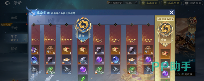 剑侠世界4无限4V4公平论剑赛季进度与云游币规划