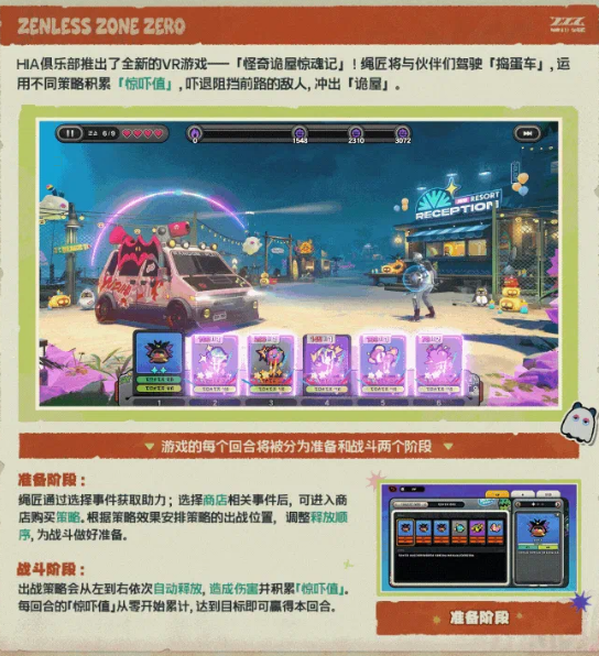 怪奇诡屋惊魂记策略卡牌排列演示图