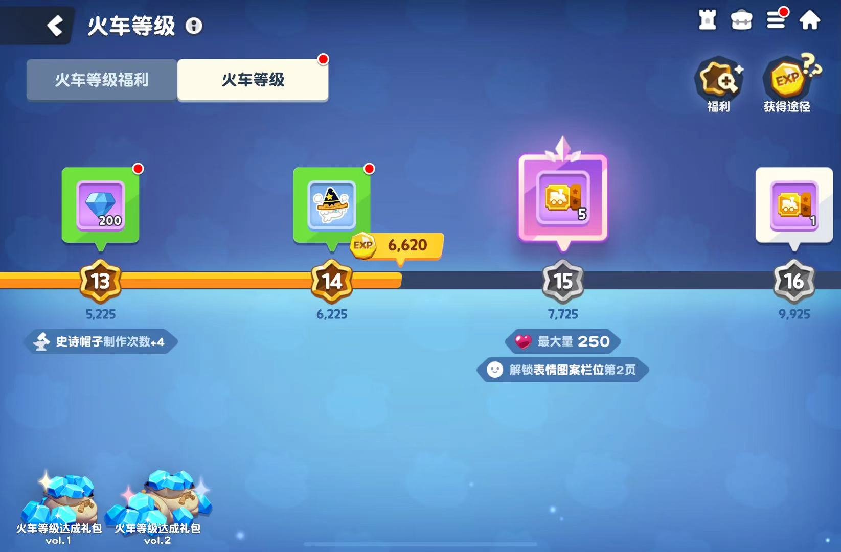饼干人联盟经验之塔S级奖励展示图
