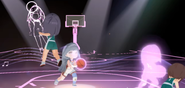 篮球少女飞跃巅峰战术板对手画像与预设配置图