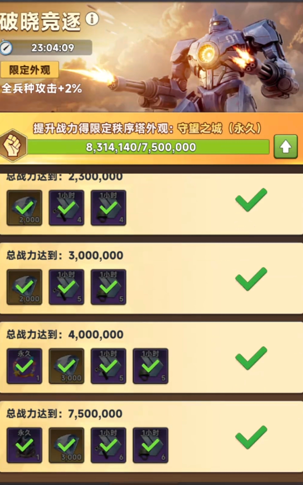 向末日开炮英雄共鸣与升星培养图