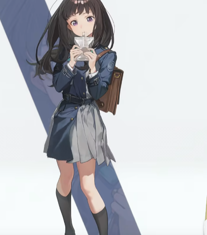 胜利女神新的希望井上泷奈联动立绘展示