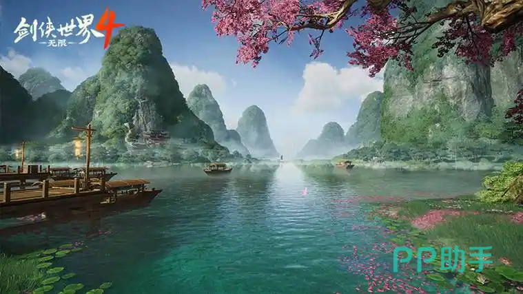 剑侠世界4水陆空轻功玩法展示