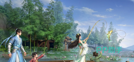 钓鱼玩法与宠物系统互动画面