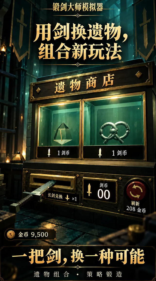 锻剑大师模拟器淬火结果对比截图