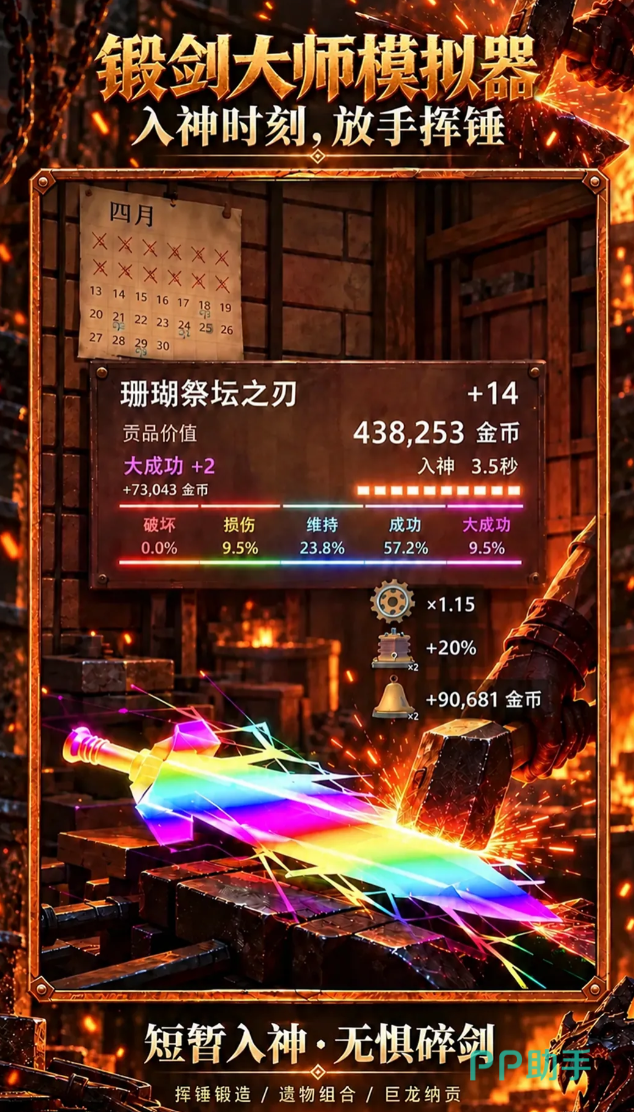 锻剑大师模拟器锻剑界面预览