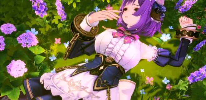 蓝色星原旅谣姬瑟贝露兽耳女仆装形象