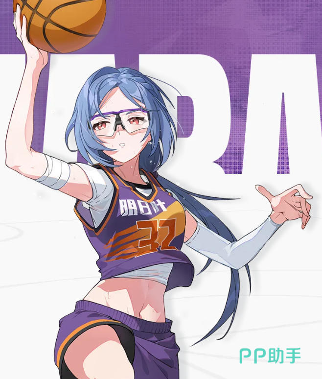 篮球少女飞跃巅峰角色展示图