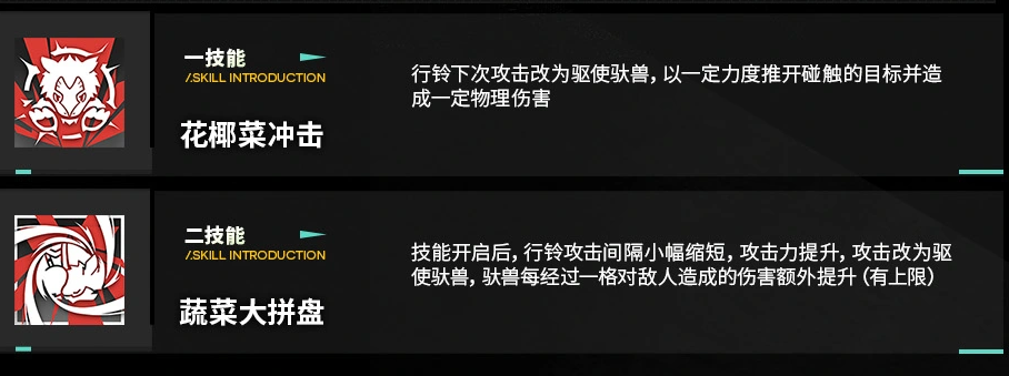 行铃技能介绍图