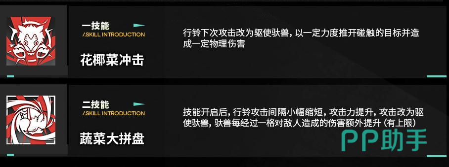 行铃技能介绍图