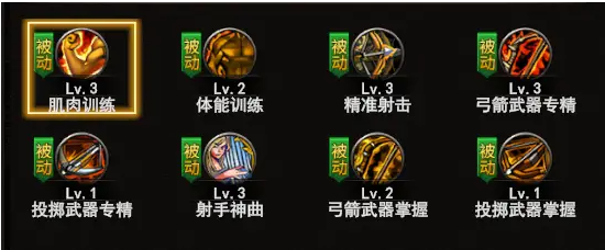 神泣纷争弓箭手被动增益技能介绍