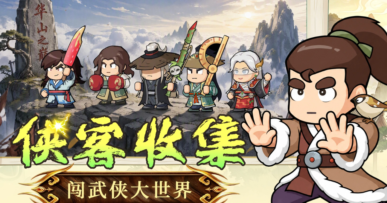 大武林角色养成与阵容搭配界面