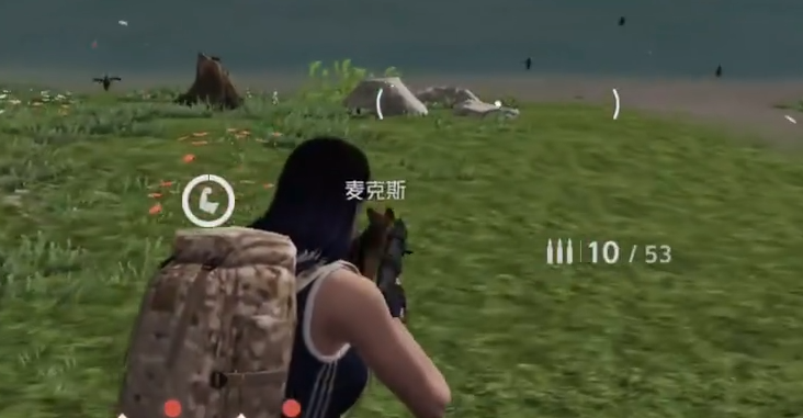 危机曙光育成系统僵尸战斗中狗狗扑倒效果