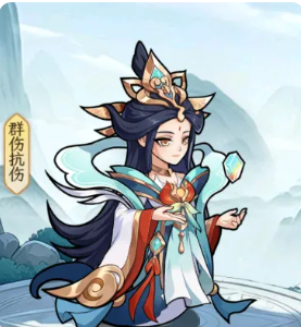 点点山海东海龙王敖广神将形象配图
