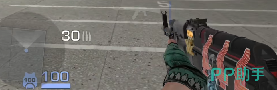 AK近距扫射弹道扩散表现