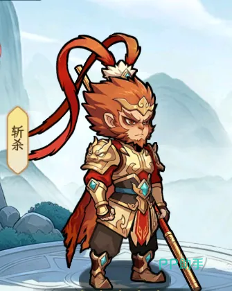 点点山海齐天大圣角色立绘
